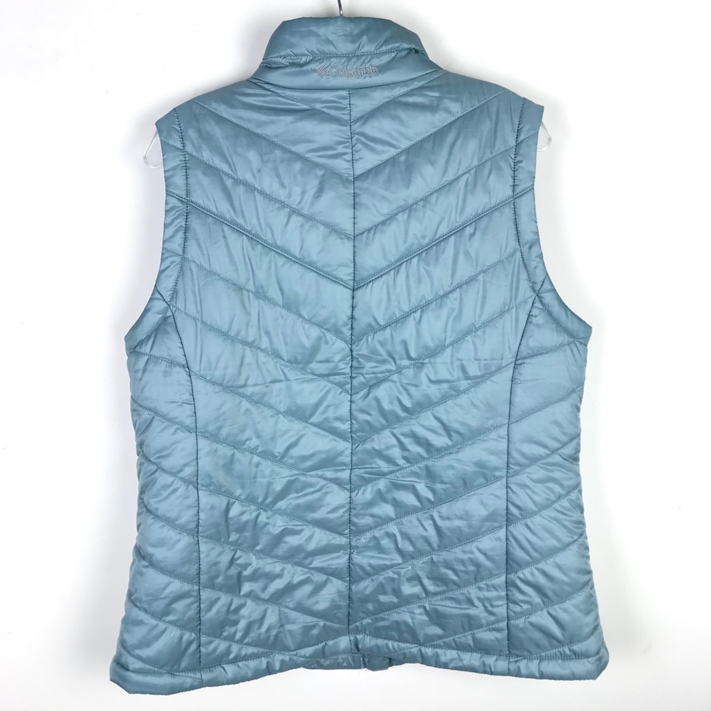 Columbia Women's Blue Quilted Vest - Picture 6 of 7